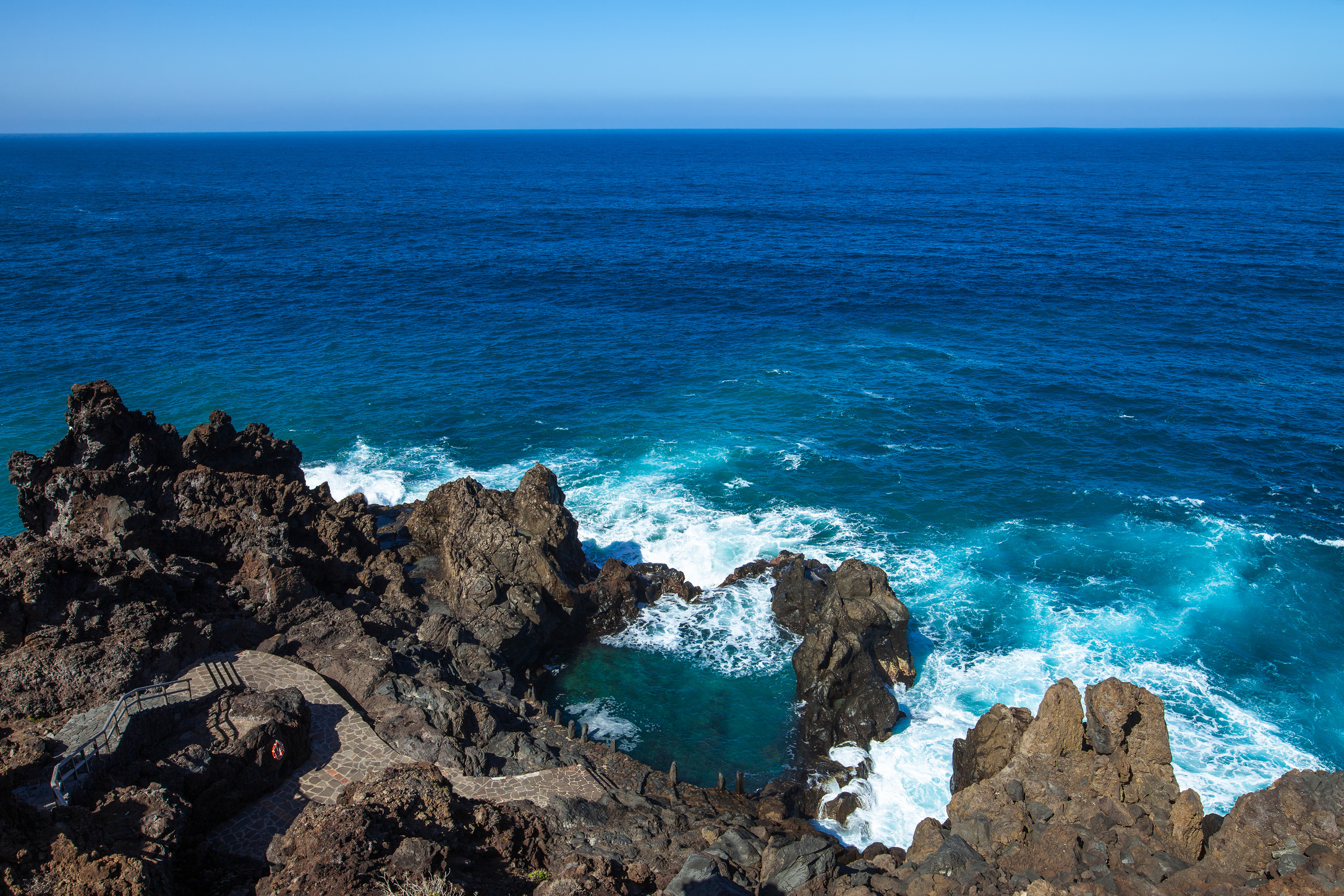 Natural Ocean Swimming Pools on Tenerife